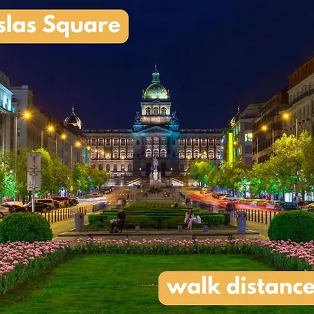 Modern With Paid Parking Steps From Wenceslas Square By Easybnb Premium